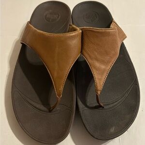 Fitflop Women's Tan and Brown Sandals size 10